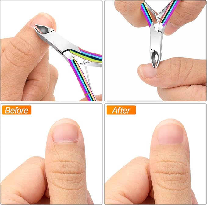 4 Packs Cuticle Nipper, Premium