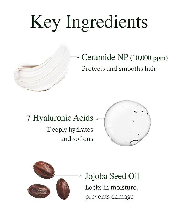 YADAH Detangled Leave-In Cream Mist, 5.07 Fl oz | Non-Greasy Hydration with Ceramide NP, Jojoba Oil & Keratin | Restores Shine, Repairs Damage, Prevents Frizz for All Hair Types