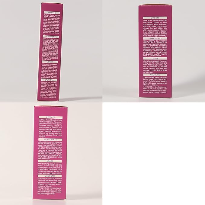 Retinol Skin Care Set, Dark Spot Aging