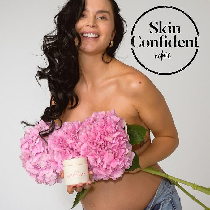 BUMP BALM Stretch Mark Prevention & Hydration Balm, Lotion for Prenancy Skin Care with Argan Oil and Shea Butter, 3.4 oz