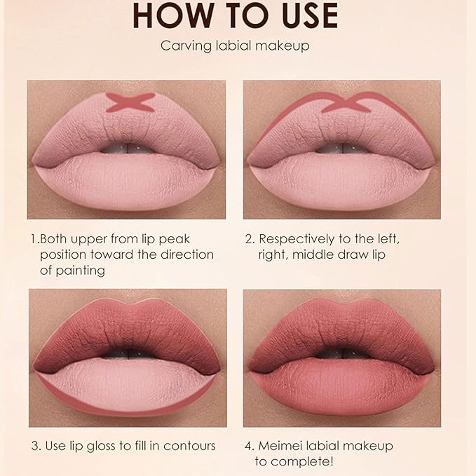 BestLand 12Pcs Matte Liquid Lipstick +