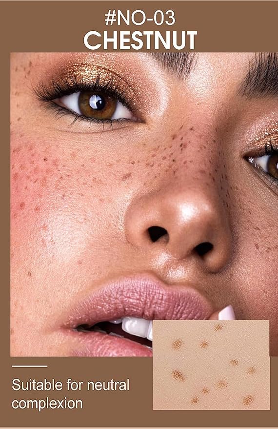 AKARY Freckle Pen Professional Lifelike Face Concealer Point (#03 Chestnut)