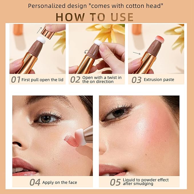 3 Pcs Beauty Wand For Liquid Contour Highlighter