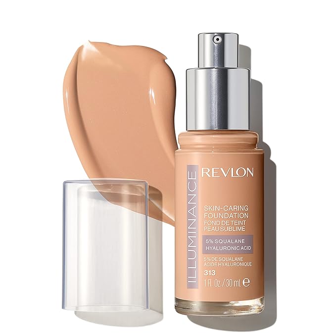 Revlon Illuminance Skin-Caring Liquid Foundation, Hyaluronic Acid, Hydrating of 1)