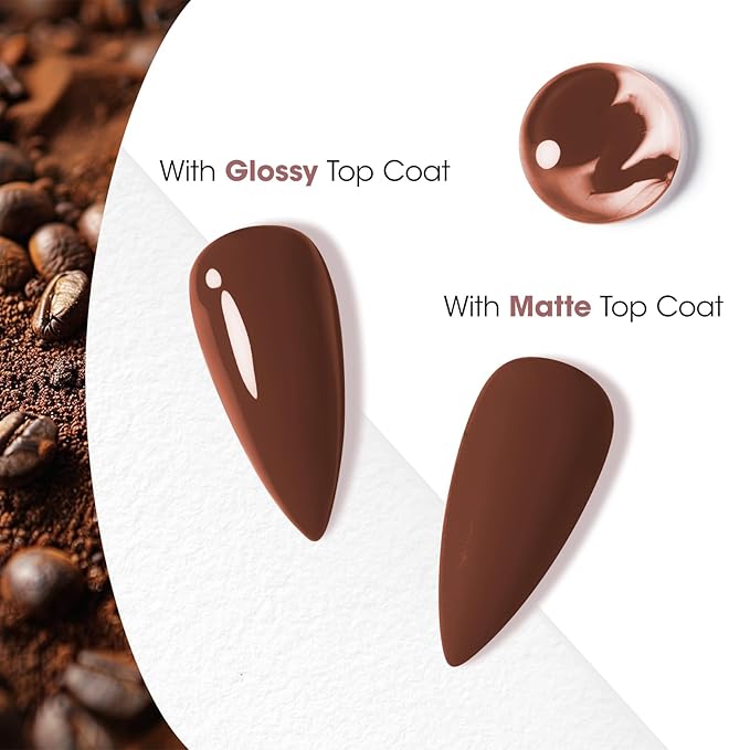 Gellen Brown Gel Nail Polish