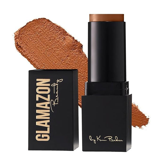 Glamazon Second to None Foundation Stick, Miss Mocha, Natural Finish