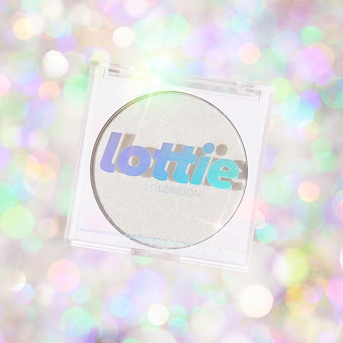 Diamond Bounce Highlighter in Frosted, Ultra-fine Gel-powder Highlighter Iridescent Highlight