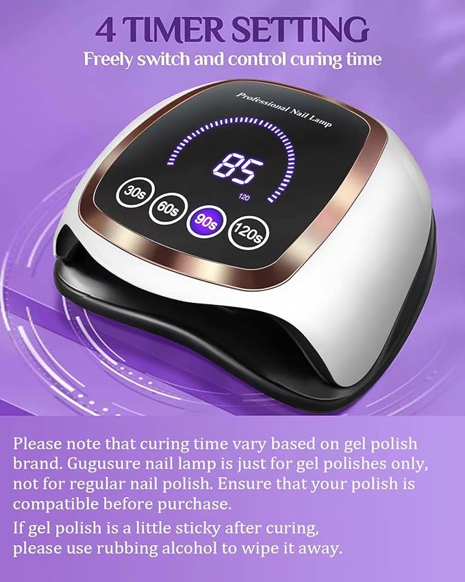 Gugusure uv led nail lamp,