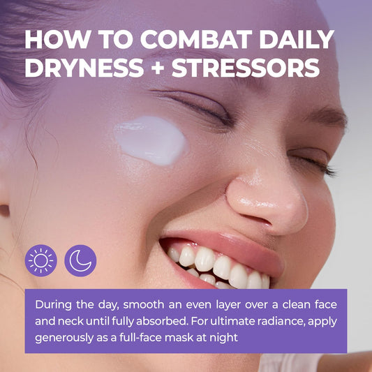 Rbfy. Re-Born Cream – Daily Lightweight Hydrating Anti-Wrinkle Dewy Moisturizer with Evening Primrose Flower Extract and Panthenol Korean Skincare for All Skin Types – (80ml | 2.71 fl. oz.)