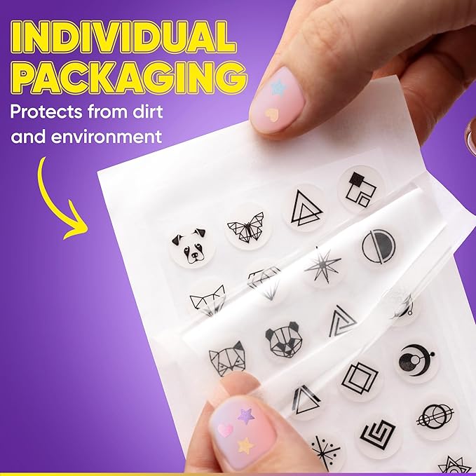 Cute Acne Patches for Face. Hydrocolloid Pimple Patches for Face. Face Tattoo Stickers. 72 Black Pimple Stickers with Hydrocolloid. Zit patches. Zit stickers.