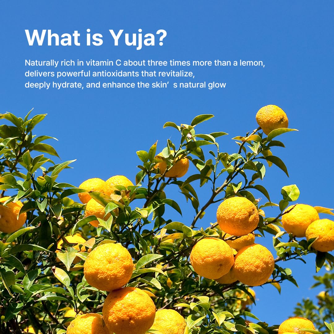 FARMSTAY Citrus Yuja Vitalizing Cream – Vitamin C Facial Moisturizer with Niacinamide for Dry & Sensitive Skin, Skin Barrier Repairing & Wrinkle Care, Korean Skincare, for Women & Men 3.52 oz.