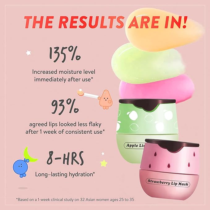 Bee Lip Balm Honey Pot, Apple Lime)