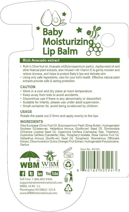 Care Lip Balm, Formulated with Plant Balm-0.12oz