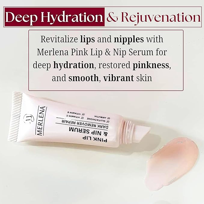 Merlena Pink Lip & Nip Serum 8ml