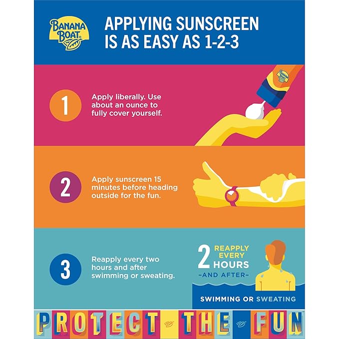 banana Boat Kids tear free,SPF 60 Sunscreen Lotion 8 oz / 240 ml