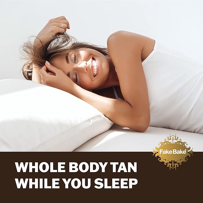 Fake Bake Original Self-Tanning Lotion Lasting Natural Looking Sunless Tanner For All Skin Tones Women & Men - Streak Free, Flawless Glow Includes Gloves For Easy Application - 6 oz