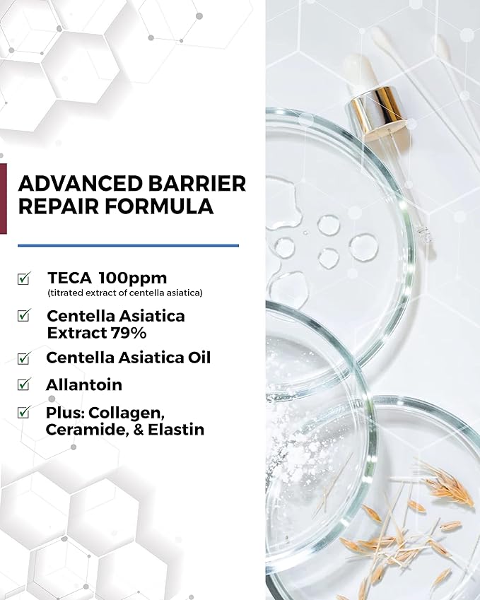 CENTELLIAN 24 Relief Cream (2.7fl oz) - Moisturizer for All Skin Types. Korean Skin Care for Barrier Repair and Enhanced Elasticity. TECA, Asiatica (Cica)