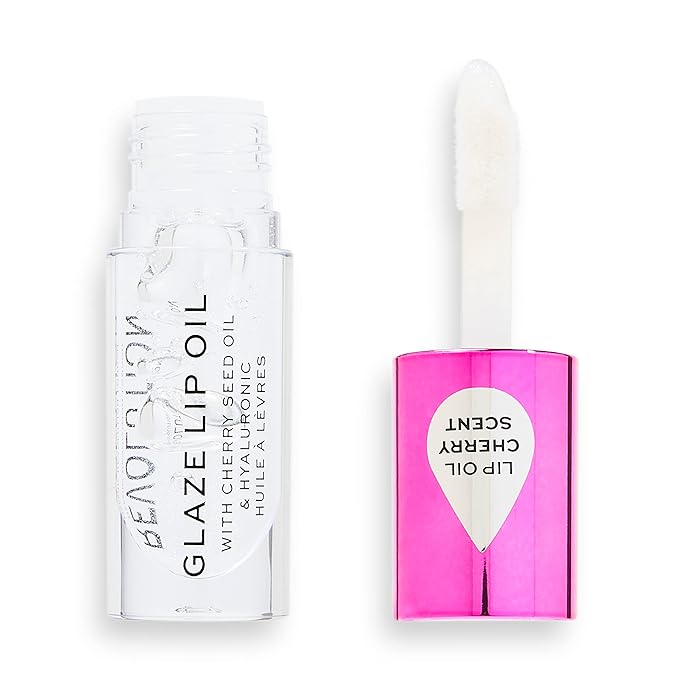 Revolution Beauty, Glaze Lip Oil, Hydrating & Nourishing Lip