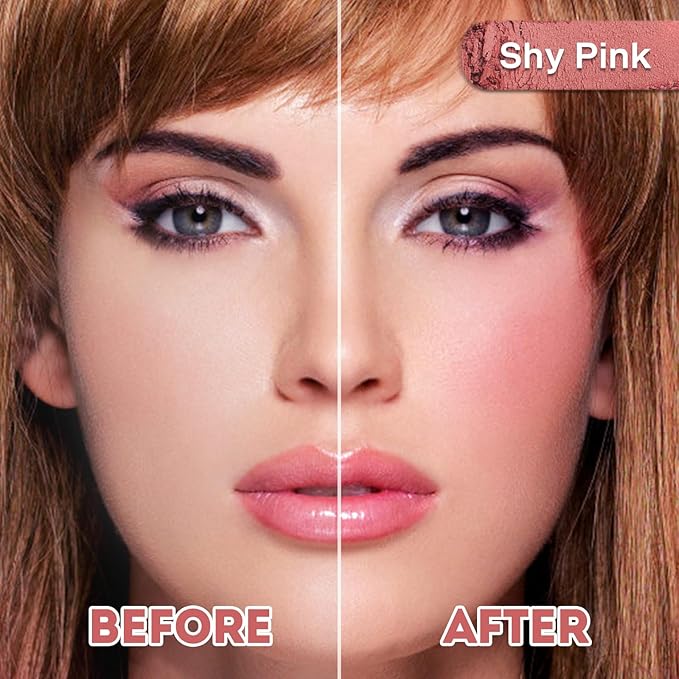 Face Blush for Cheeks Waterproof Smooth Creamy Formula,