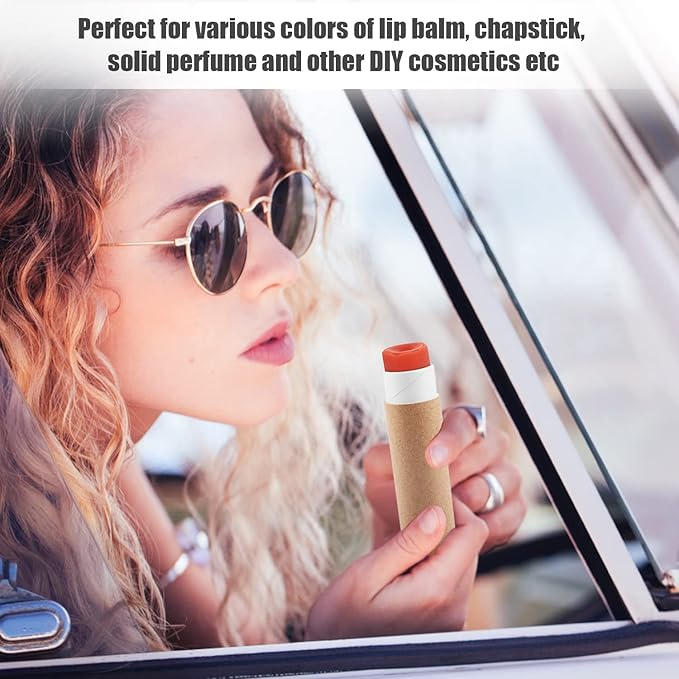 10 Pcs 25g Paperboard Lip Balm