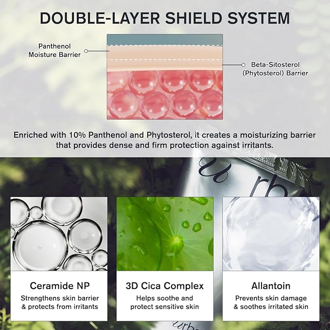 Pure Perfection Cream, Vegan Korean Facial Moisturizer, Barrier Moisturizer Cream with 10% Panthenol, for Dry and Irritated Skin (50ml / 1.69 fl. oz.), Korean Skin Care