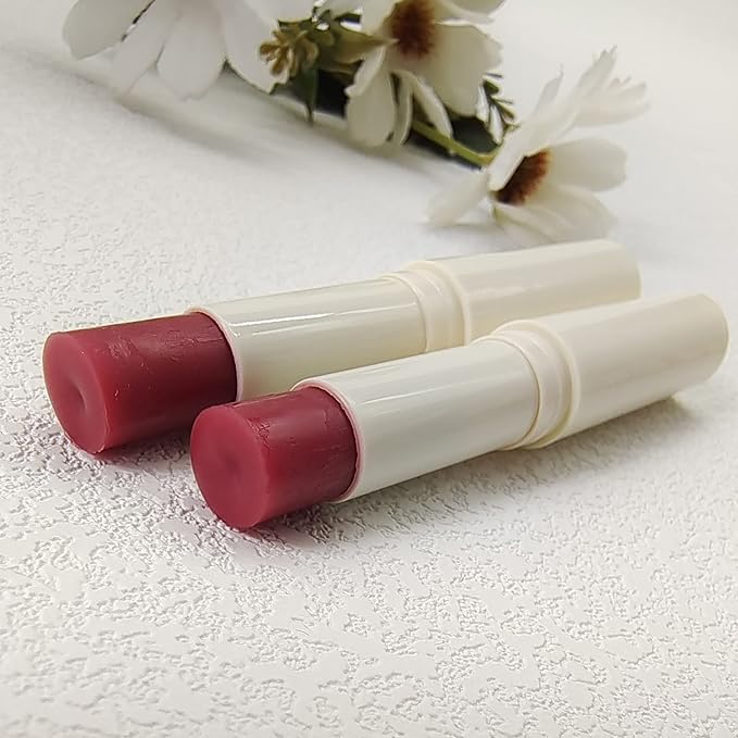 2PCS Natural Plant lip balm Can