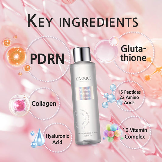 Radiance-Enhancing Essence Toner with PDRN and Glutathione – Premium Korean Skincare - Hydrating Facial Essence with 71% Plant Extracts for a Smooth, Fresh-Looking Glow – 150ml