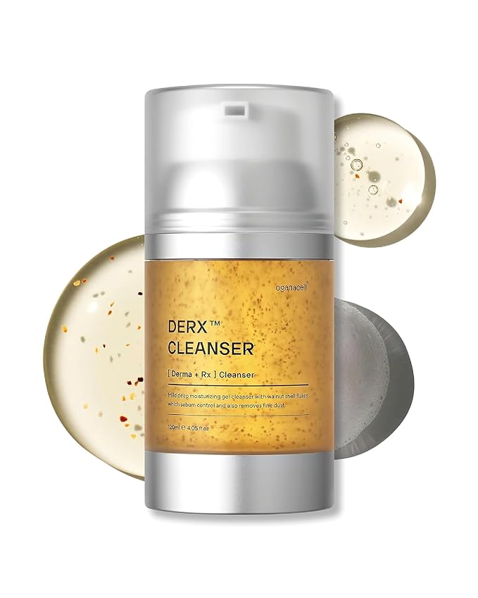 Oganacell Limited Set [DERX Cleanser 4.05 fl oz] + [Kombucha Toner 4.05 fl.oz] + [Recovery Cream 1.69fl oz]