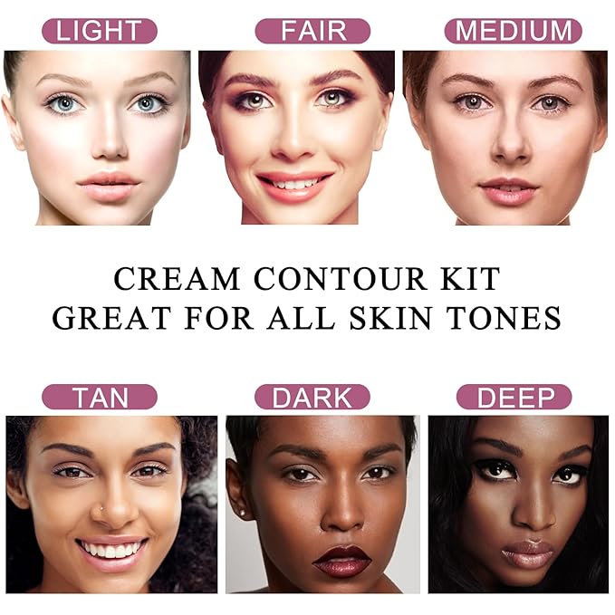 Youngfocus Cosmetics Cream Contour Best 8 Colors