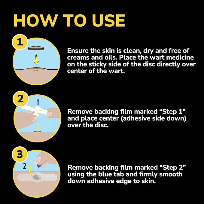 Dr. Scholl’s Clear Away Wart Remover Hydrogel Bandages for Fingers and Toes - Clinically Proven Effective Wart Removal and Cushioning Pain Relief, Comfortable Multi-Day Coverage Patches