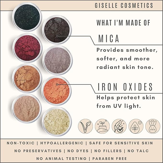 Brown Eyed Girl Loose Mineral Eye Shadow Makeup