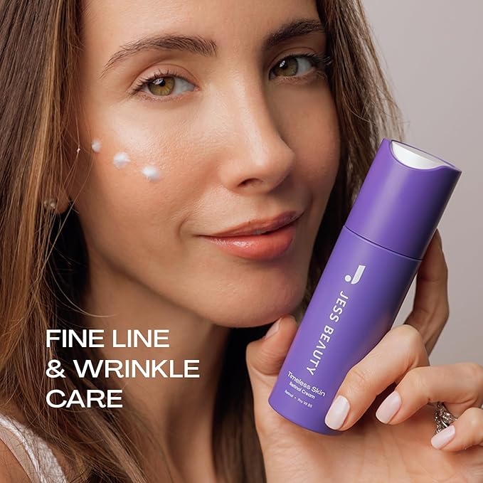 JESS BEAUTY | Skin Care Retinol Cream Centella Asiatica & Hyaluronic Acid Retinol Night Face Moisturizer Face Cream 1 fl. oz