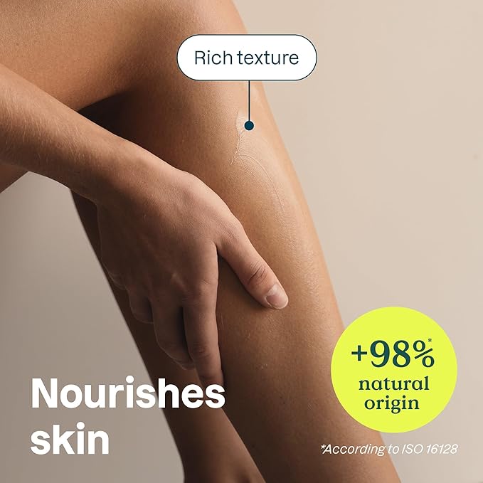 ATTITUDE Body Cream, Moisturizer for Dry Skin, EWG Verified, Vegan & Dermatologist-Tested, Deep Hydration, Pear & Amber Scent, 8 Fl Oz (Pack of 6)