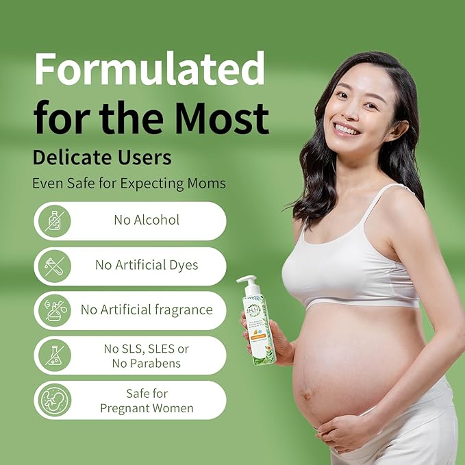 HH Herb & Health Feminine Wash for Women, pH3.6 Lactobacillus Cleanser with Botanical Extracts, Hydrating & Cooling Intimate Care for Odor Dryness and Itch, Sensitive Skin Safe, Woody Scent