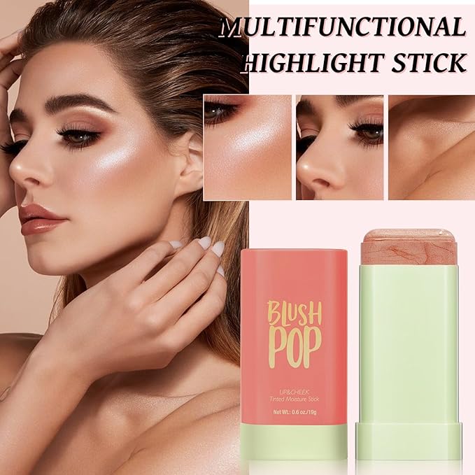 Highlighter Makeup Stick - Blush Highlighters Makeup Stick