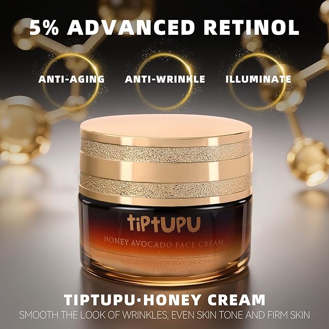 Rapid Wrinkle Repair Retinol Face and Neck Cream,Anti-Aging Face Moisturizer,Smooths Wrinkles & Fine Lines,Anti Wrinkle Lotion for Dark Spots,Glycerin & Shea Butter