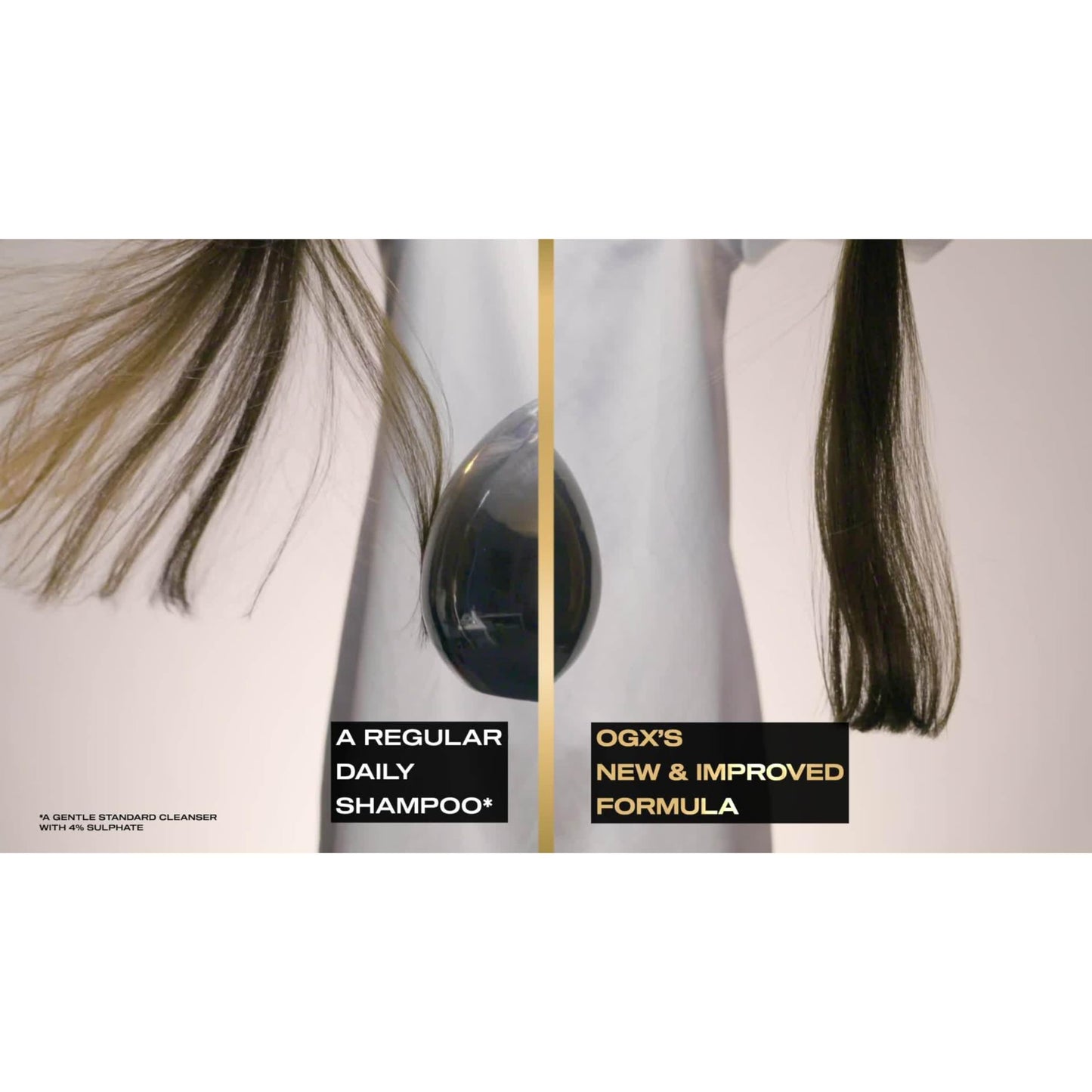 OGX Nourishing + Coconut Milk Sulfate Free Shampoo and Conditioner Set, Hydrates & Softens Hair, Lipi Pro Shield Technology, Creamy Coconut Milk White Peach & Shea Butter Scent, 2 Items, 2 x 13 fl oz