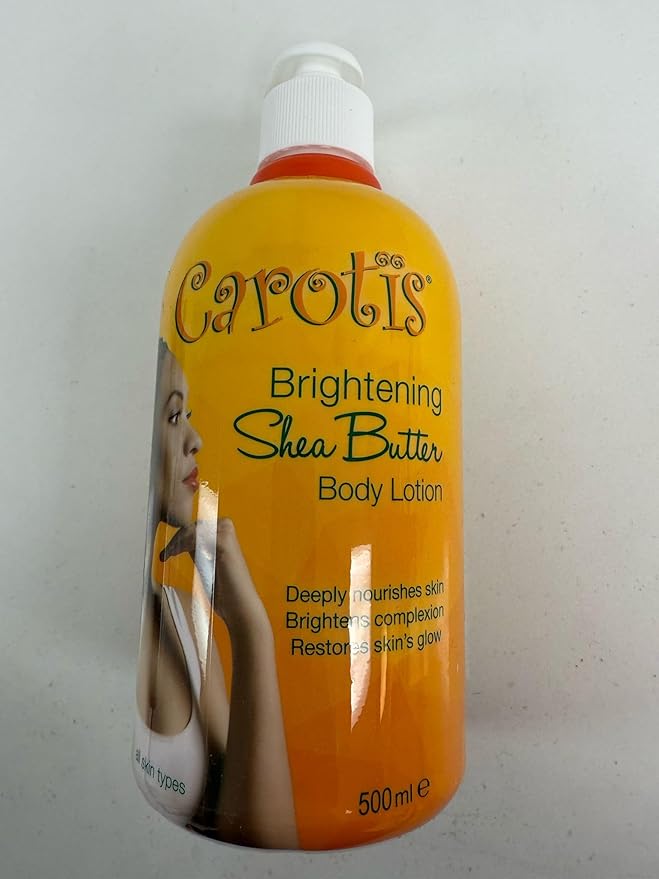 Skin Brightening Body Lotion – 17.6 fl oz / 500ml – Helps to Remove Dark Spots, with Shea Butter, Arbutin Complex and Vitamin A