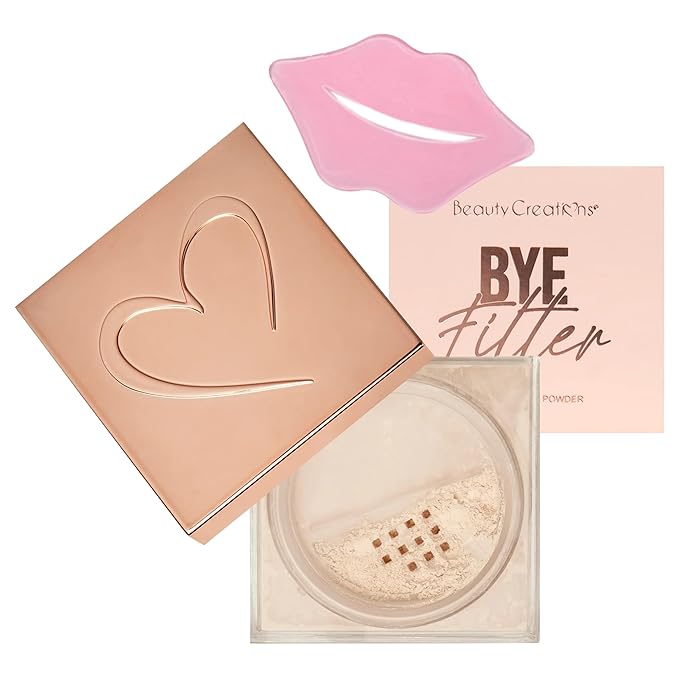 Beauty Creations Loose Setting Powder BYE Filler Translucent Lip Mask