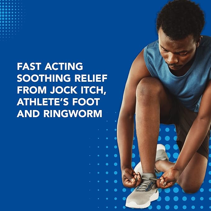 Triple Paste AF Anti Fungal Ointment for Skin Treats Most Athletes Foot and Ringworm - 2% Miconazole Antifungal Cream - 2 Oz Tube (Packaging May Vary)