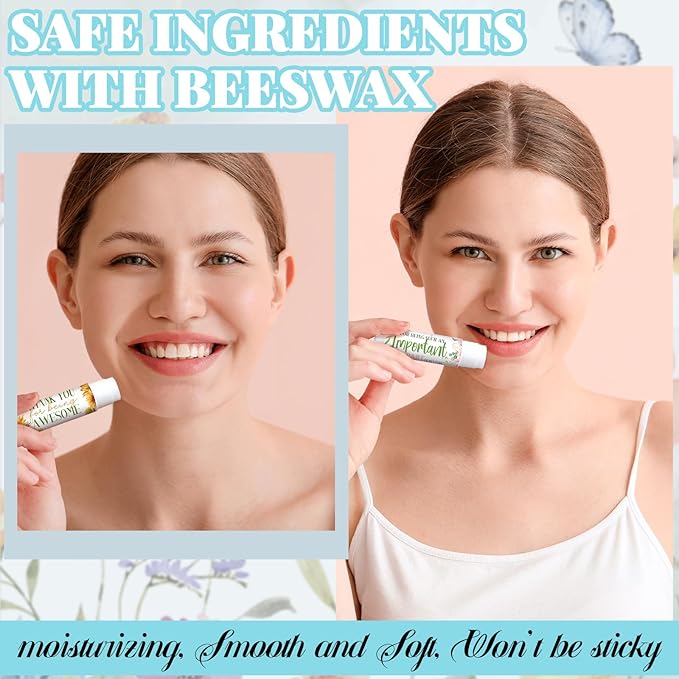 50 Pcs Inspirational Gifts Lip Balms Styles