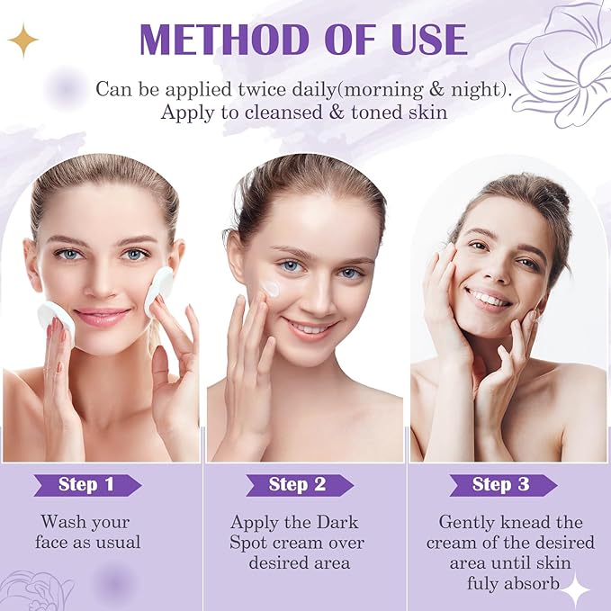 HANYWIL Dark Spot Remover for Face & Body Serum,Rapid Tone Repair Cream with Hyperpigmentation Treatment,Sun Spot, Age Spot & Melasma Remover,Dermatologist-Tested Brightening Retinol Serum (1.7 Fl Oz)