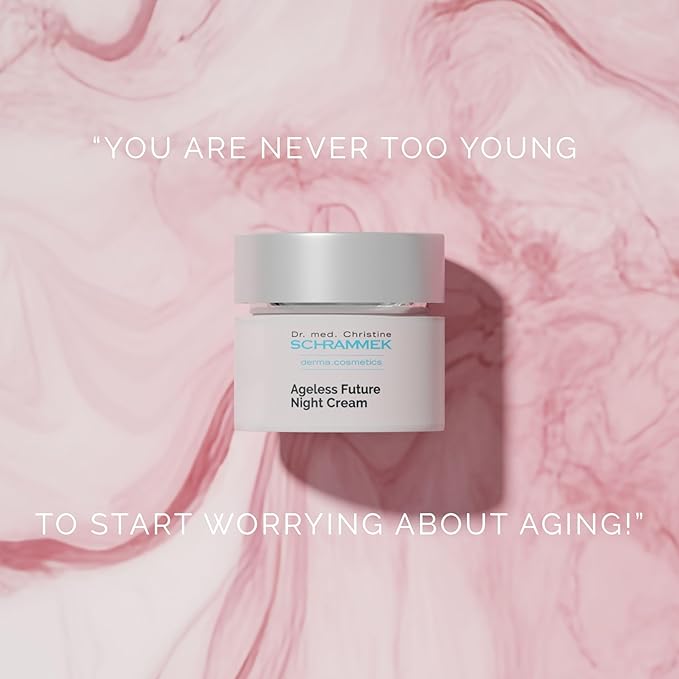 Ageless Future Night Cream (1.7 fl oz) - Skin Improving Anti-Aging Night Care – Regenerating Night Cream - with Vitamin A - Skin Care - Dr. Schrammek