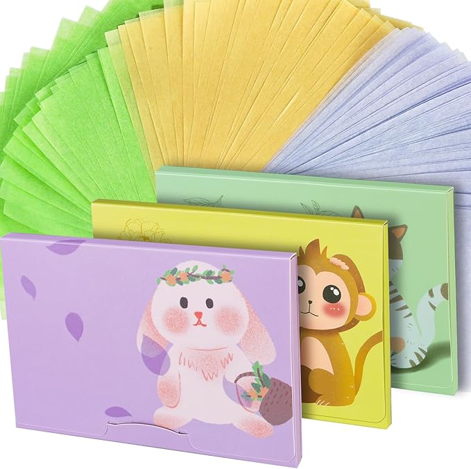 300 Sheets Blotting Paper, HNYYZL Oil Absorbing Sheets