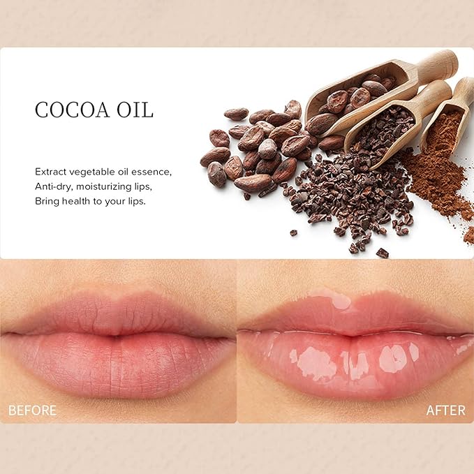 2pcs Lip Balm, Cocoa Bean Lip Hydrating