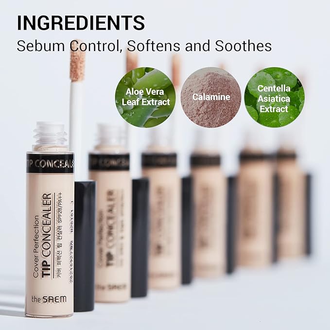 [the SAEM] Cover Perfection Tip Concealer # Brightener Bright Pink 6.5g