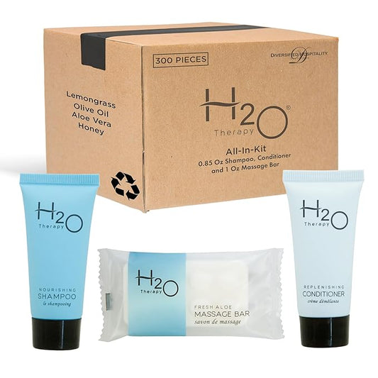 H2O Therapy Hotel Soaps and Toiletries oz