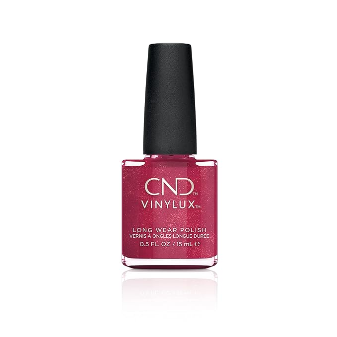 CND Vinylux Longwear Red Nail Polish, Gel-like Shine Longwear
