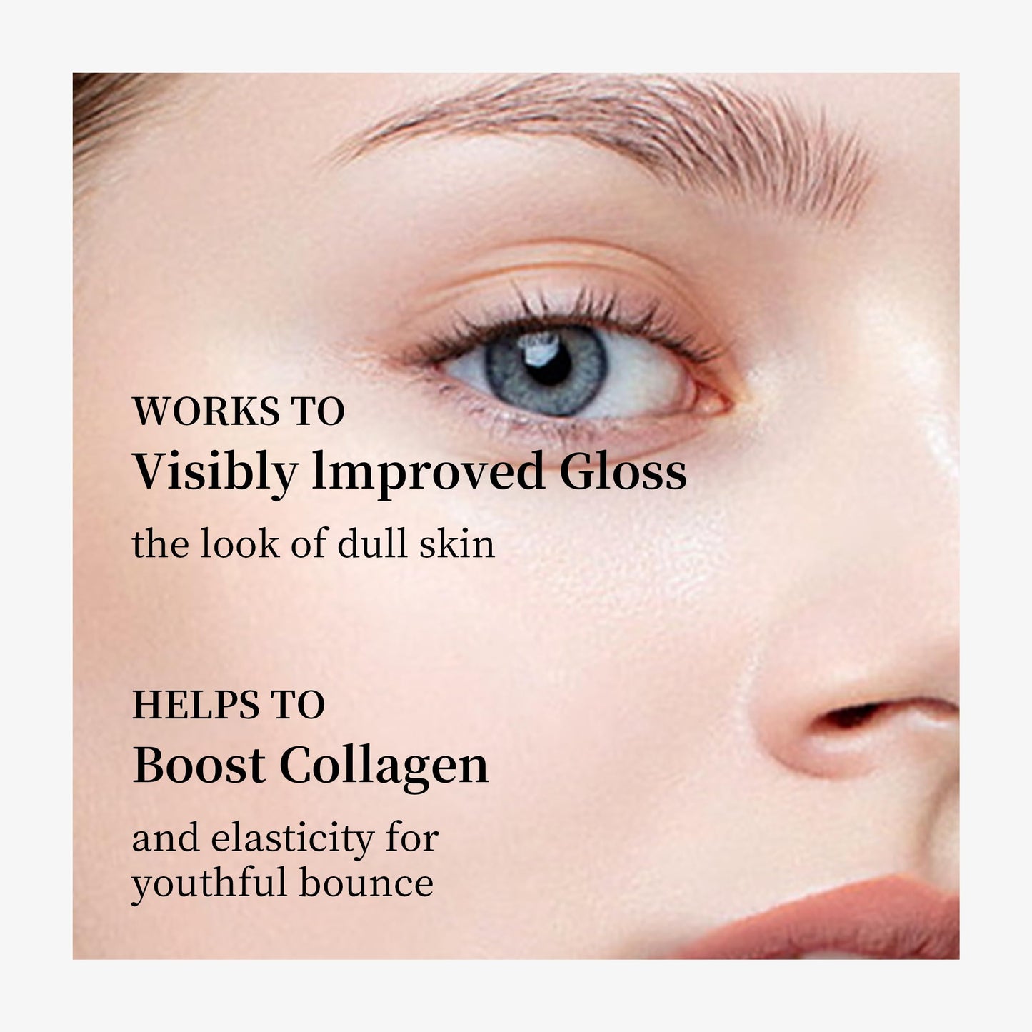 HONLINK Vitamin C Gloss Serum korean - Stabilized Complex with Hyaluronic Acid & Centella Dull Facial Skin,Uneven Tone,Fine Lines,Pores, Dry Skin,TK Popular Skincare,Unique Gift for Women