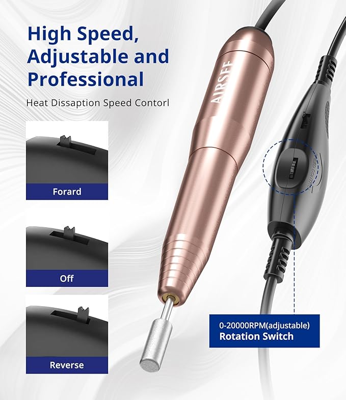 Airsee n24 portable electric nail